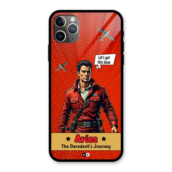 Daredevil Aries Glass Back Case for iPhone 11 Pro Max