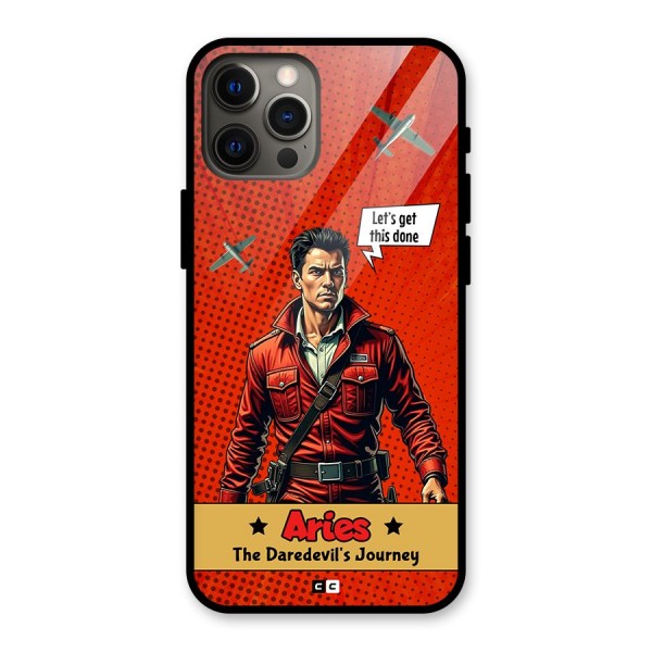 Daredevil Aries Glass Back Case for iPhone 12 Pro Max