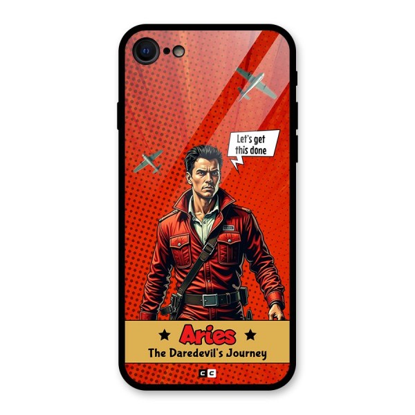 Daredevil Aries Glass Back Case for iPhone SE 2022