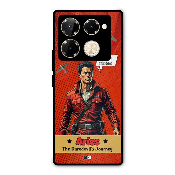 Daredevil Aries Metal Back Case for Infinix Note 40 Pro Plus
