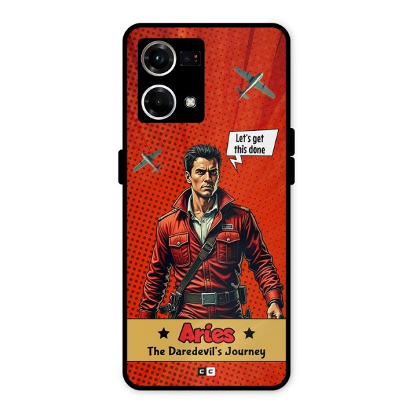 Daredevil Aries Metal Back Case for Oppo F21s Pro 4G