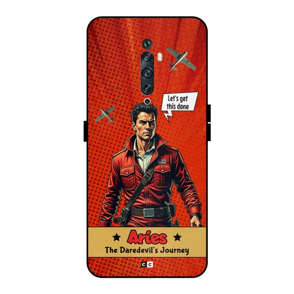 Daredevil Aries Metal Back Case for Oppo Reno2 F