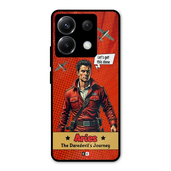 Daredevil Aries Metal Back Case for Poco X6