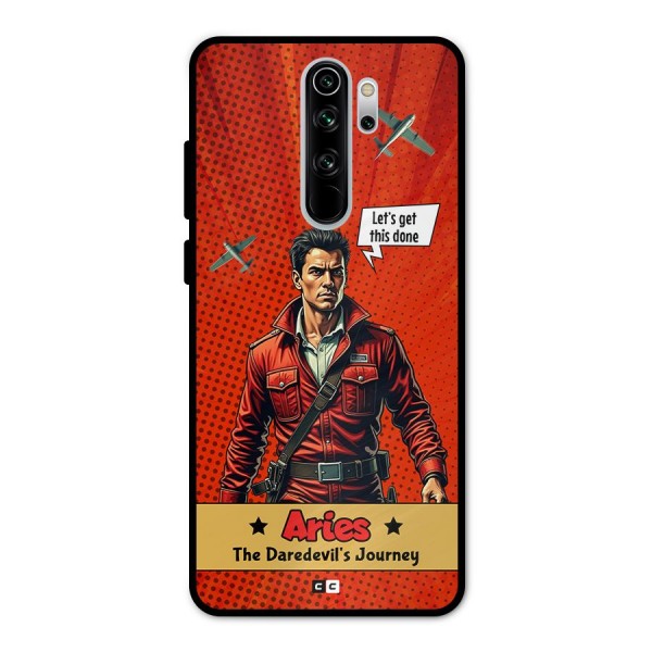 Daredevil Aries Metal Back Case for Redmi Note 8 Pro