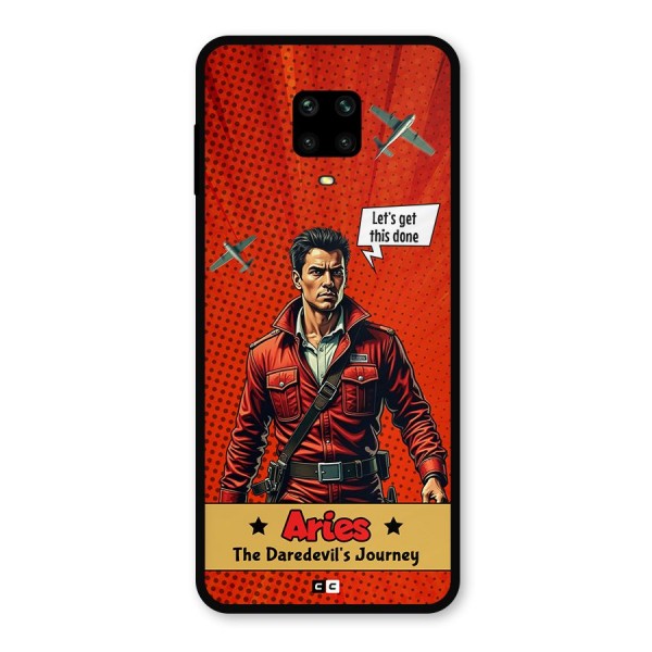 Daredevil Aries Metal Back Case for Redmi Note 9 Pro Max