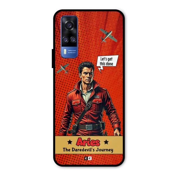 Daredevil Aries Metal Back Case for Vivo Y31