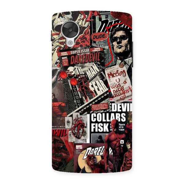 Daredevil Story Back Case for Google Nexus 5