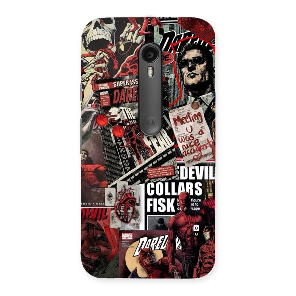 Daredevil Story Back Case for Moto G3