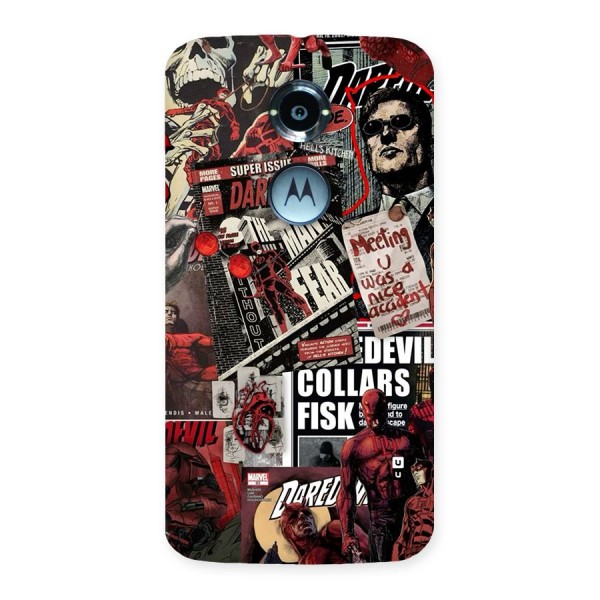 Daredevil Story Back Case for Moto X2