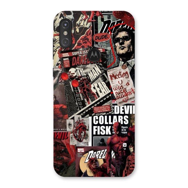 Daredevil Story Back Case for Motorola One Power