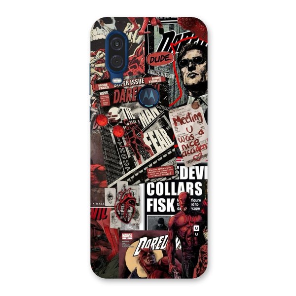 Daredevil Story Back Case for Motorola One Vision