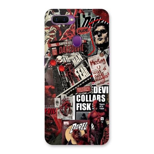 Daredevil Story Back Case for Oppo F9