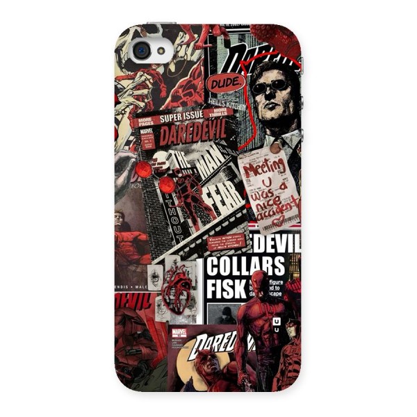 Daredevil Story Back Case for iPhone 4 4s