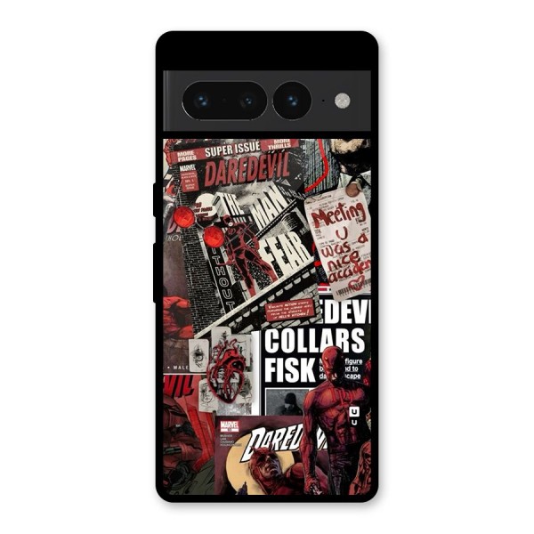 Daredevil Story Glass Back Case for Google Pixel 7 Pro