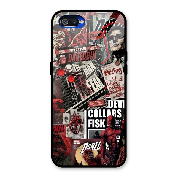 Daredevil Story Glass Back Case for Realme C2