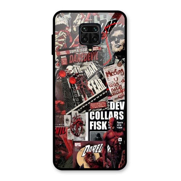 Daredevil Story Glass Back Case for Redmi Note 9 Pro Max
