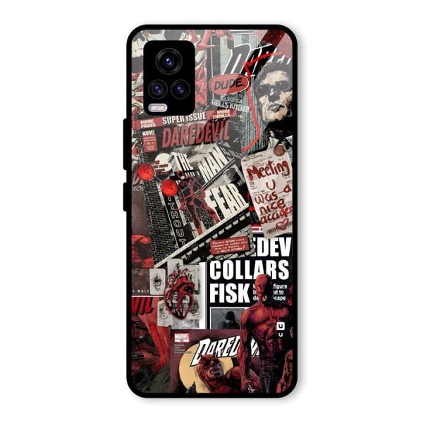 Daredevil Story Glass Back Case for Vivo V20 2021