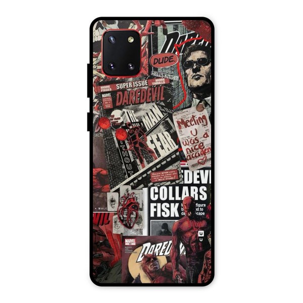 Daredevil Story Metal Back Case for Galaxy Note 10 Lite
