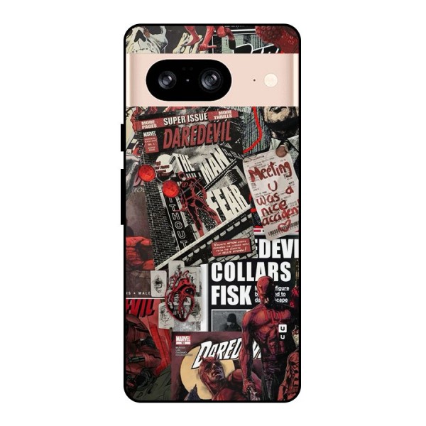 Daredevil Story Metal Back Case for Google Pixel 8
