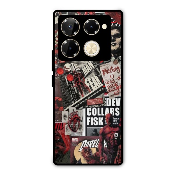 Daredevil Story Metal Back Case for Infinix Note 40 Pro Plus