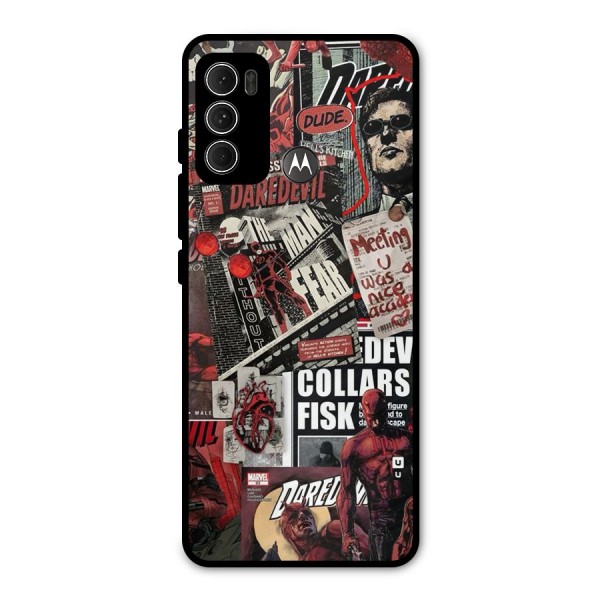 Daredevil Story Metal Back Case for Moto G60