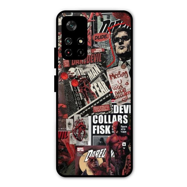 Daredevil Story Metal Back Case for Poco M4 Pro 5G