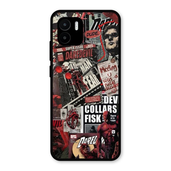 Daredevil Story Metal Back Case for Redmi A1