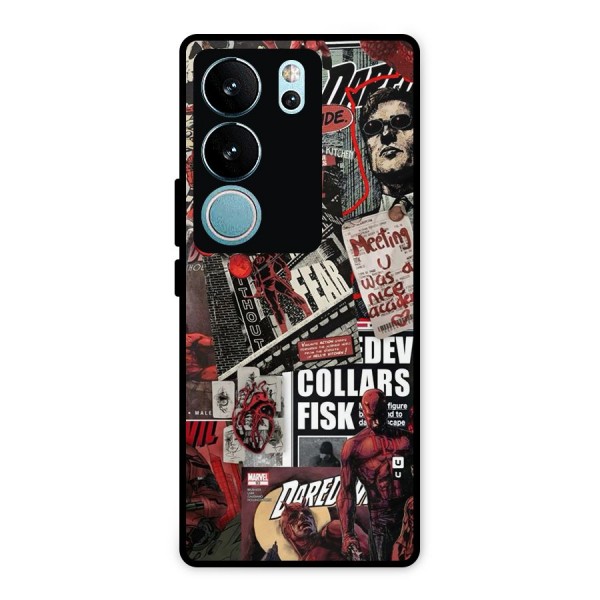 Daredevil Story Metal Back Case for Vivo V29