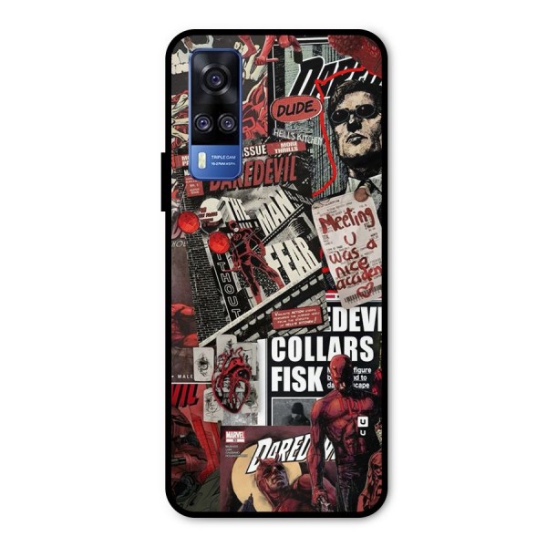 Daredevil Story Metal Back Case for Vivo Y51A