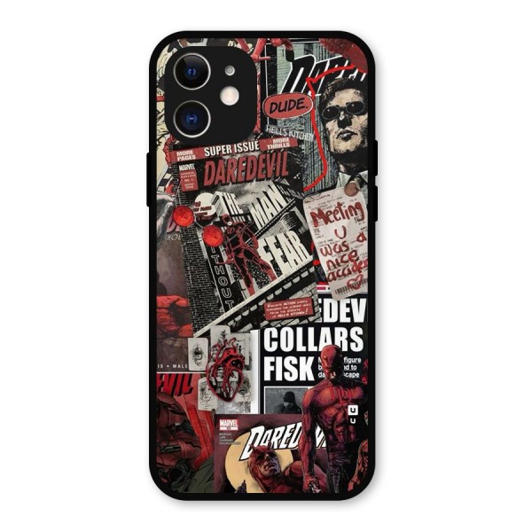 Daredevil Story Metal Back Case for iPhone 12