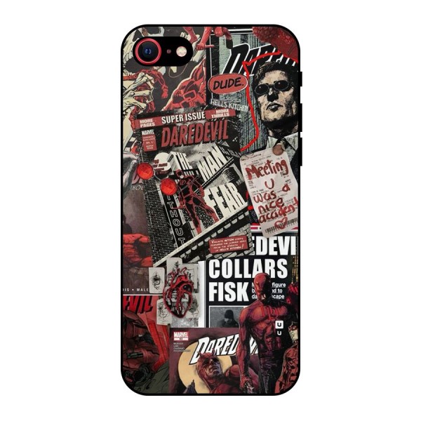 Daredevil Story Metal Back Case for iPhone SE 2022