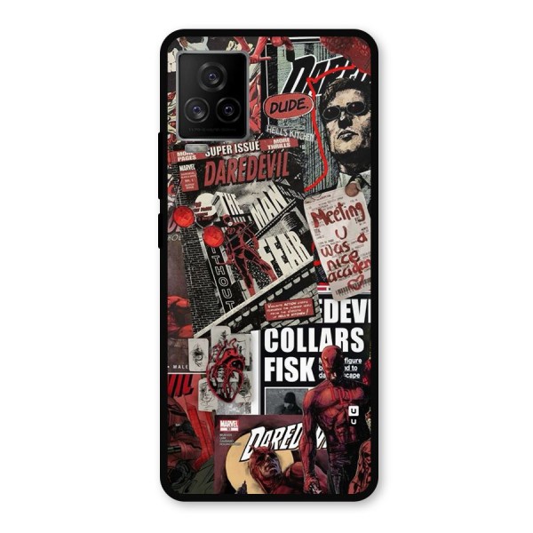 Daredevil Story Metal Back Case for iQOO 7 Legend 5G