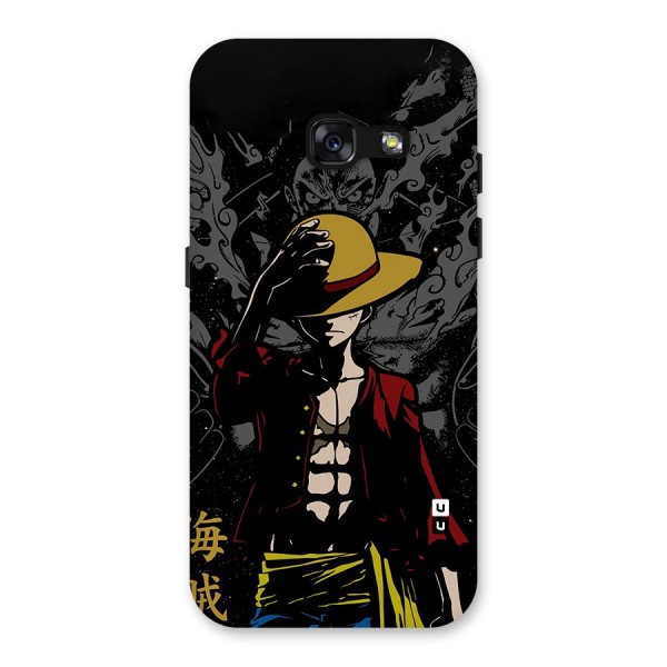 Dark Luffy Art Back Case for Galaxy A3 (2017)