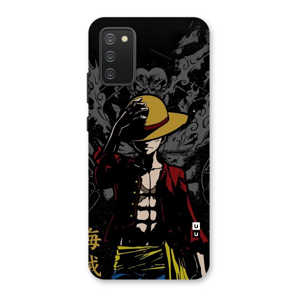 Dark Luffy Art Back Case for Galaxy M02s