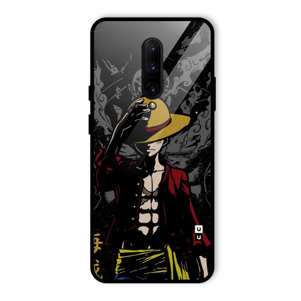 Dark Luffy Art Glass Back Case for OnePlus 7 Pro