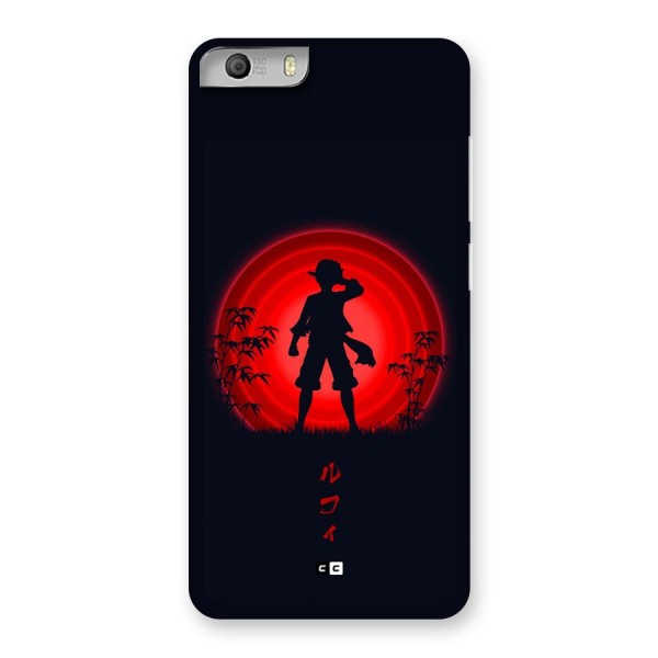Dark Red Luffy Back Case for Canvas Knight 2