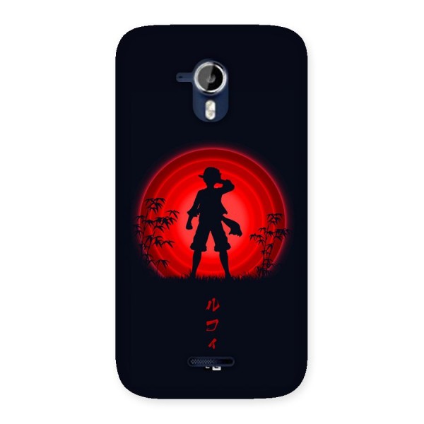 Dark Red Luffy Back Case for Canvas Magnus A117