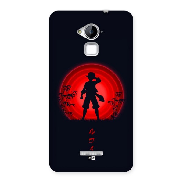 Dark Red Luffy Back Case for Coolpad Note 3