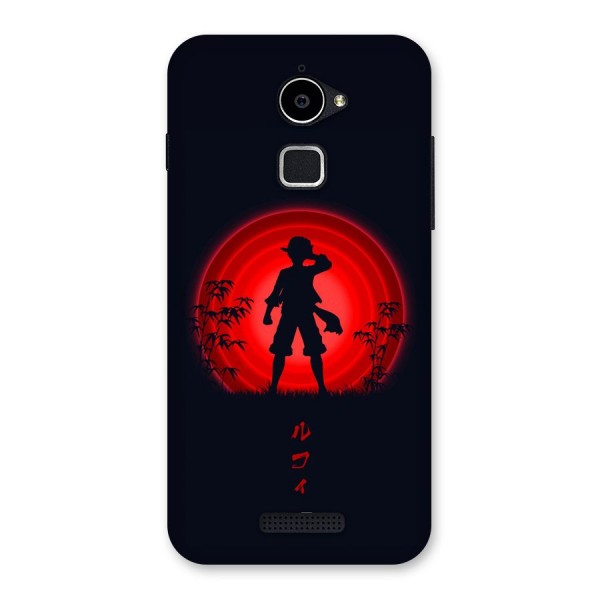 Dark Red Luffy Back Case for Coolpad Note 3 Lite