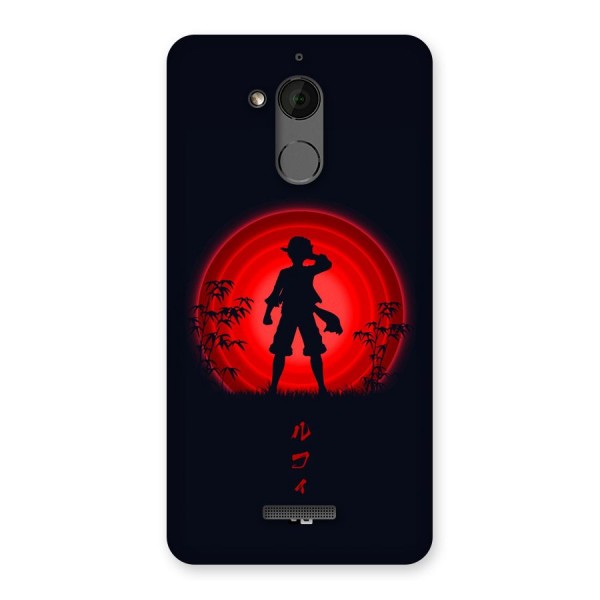 Dark Red Luffy Back Case for Coolpad Note 5