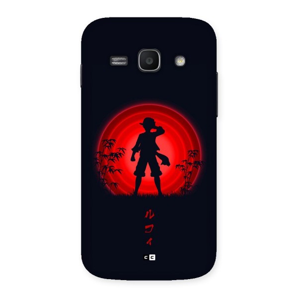 Dark Red Luffy Back Case for Galaxy Ace3
