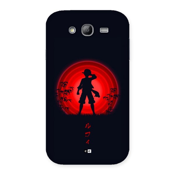 Dark Red Luffy Back Case for Galaxy Grand Neo