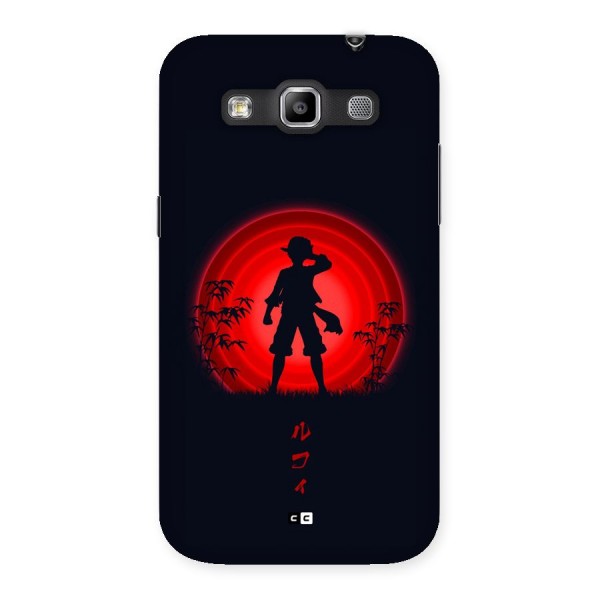 Dark Red Luffy Back Case for Galaxy Grand Quattro