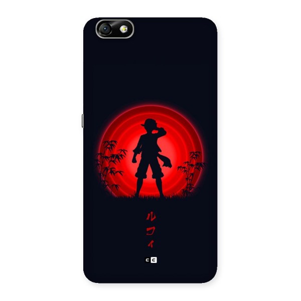 Dark Red Luffy Back Case for Honor 4X