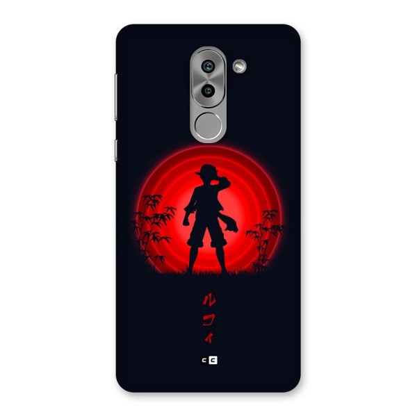 Dark Red Luffy Back Case for Honor 6X
