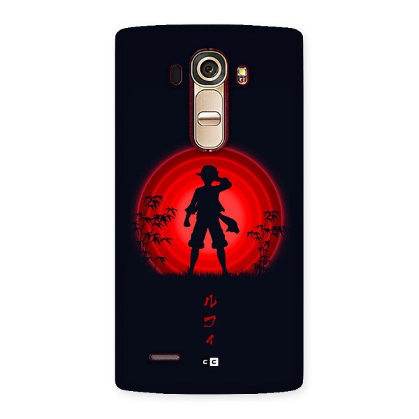 Dark Red Luffy Back Case for LG G4