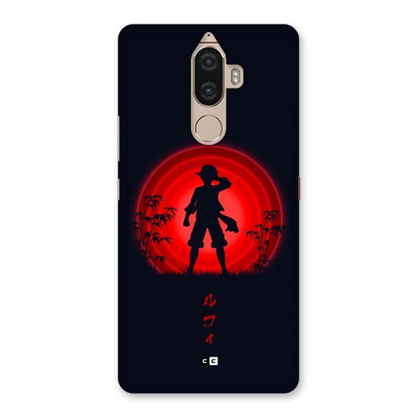 Dark Red Luffy Back Case for Lenovo K8 Note