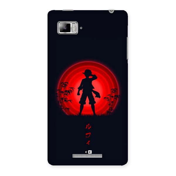 Dark Red Luffy Back Case for Lenovo Vibe Z K910