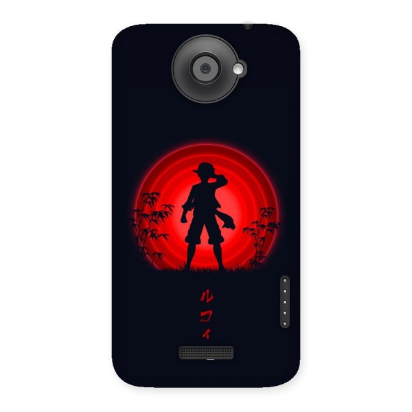 Dark Red Luffy Back Case for One X