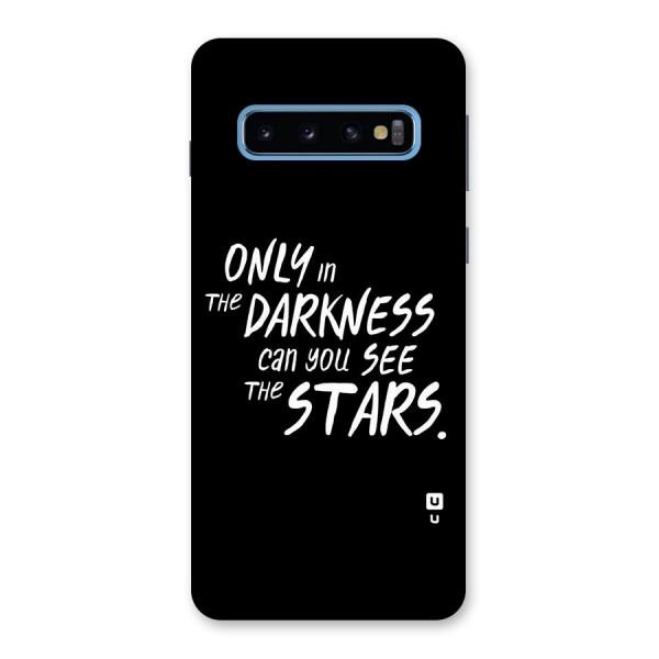 Darkness and the Stars Back Case for Galaxy S10